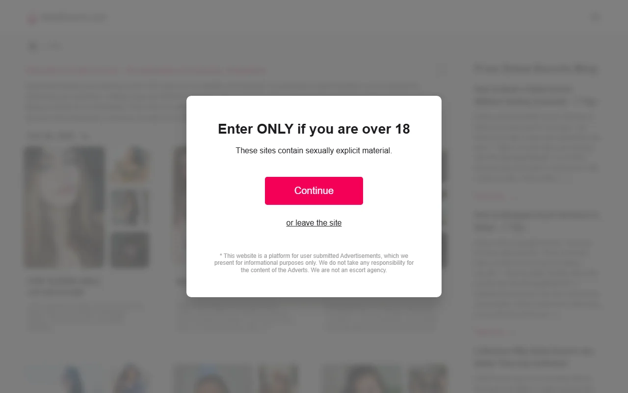 Screenshot of Dubaiescorts